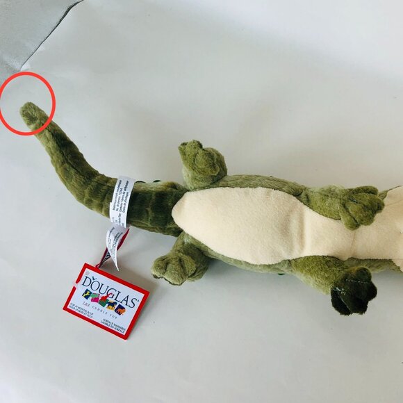 New w/TagDouglas Plush Alligator Stream Line Stuffed Animal  15“ - Picture 8 of 12